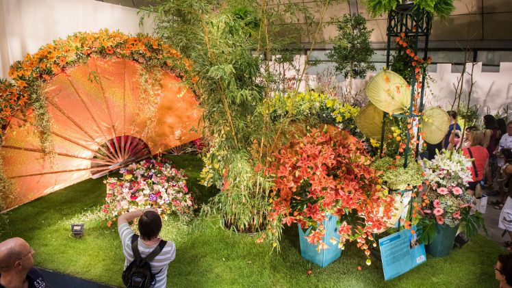 圖爾恩國際園藝博覽會,圖爾恩國際園藝博覽會現(xiàn)場，花園展現(xiàn)場